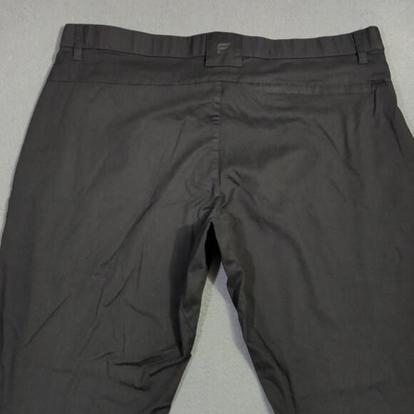Fabletics Pants Men's 38x30 Black Fits 38x26 The High Side Chino - Picture 3 of 10